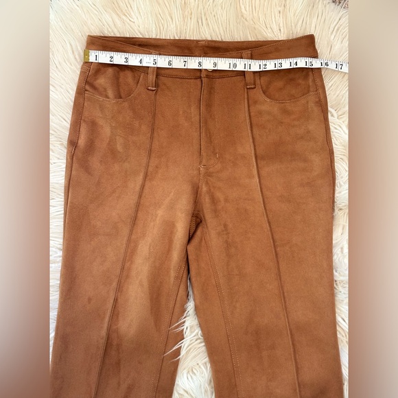 Anne Klein Faux Suede Pants Size 6 EUC - Picture 5 of 8
